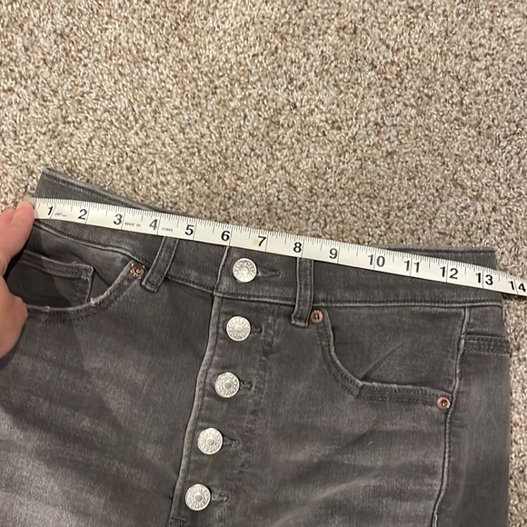 Gray size 2S Express Jeans - Picture 6 of 9
